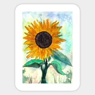 Garden Sunflower Sticker